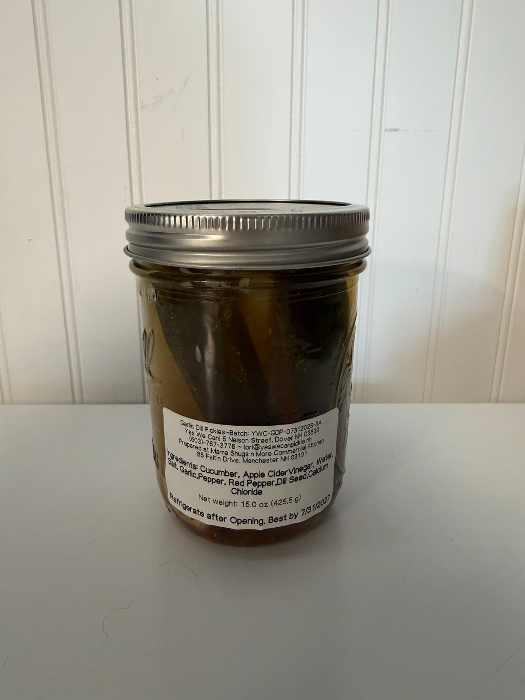 Pickles (Garlic Dill)