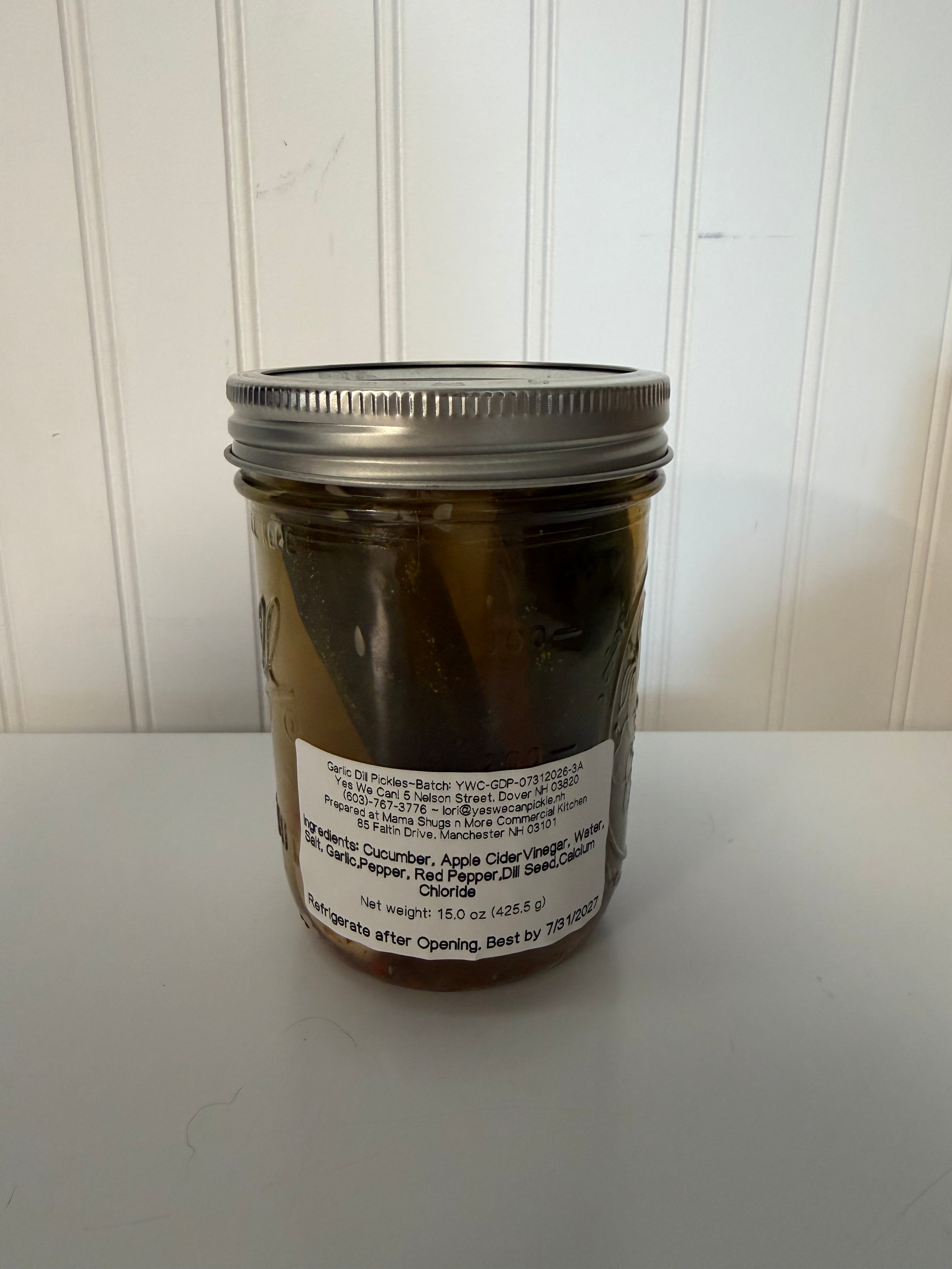 Pickles (Garlic Dill)