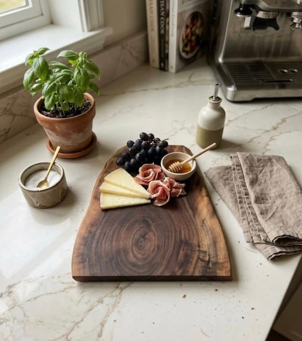 Live Edge Wood Cutting Board