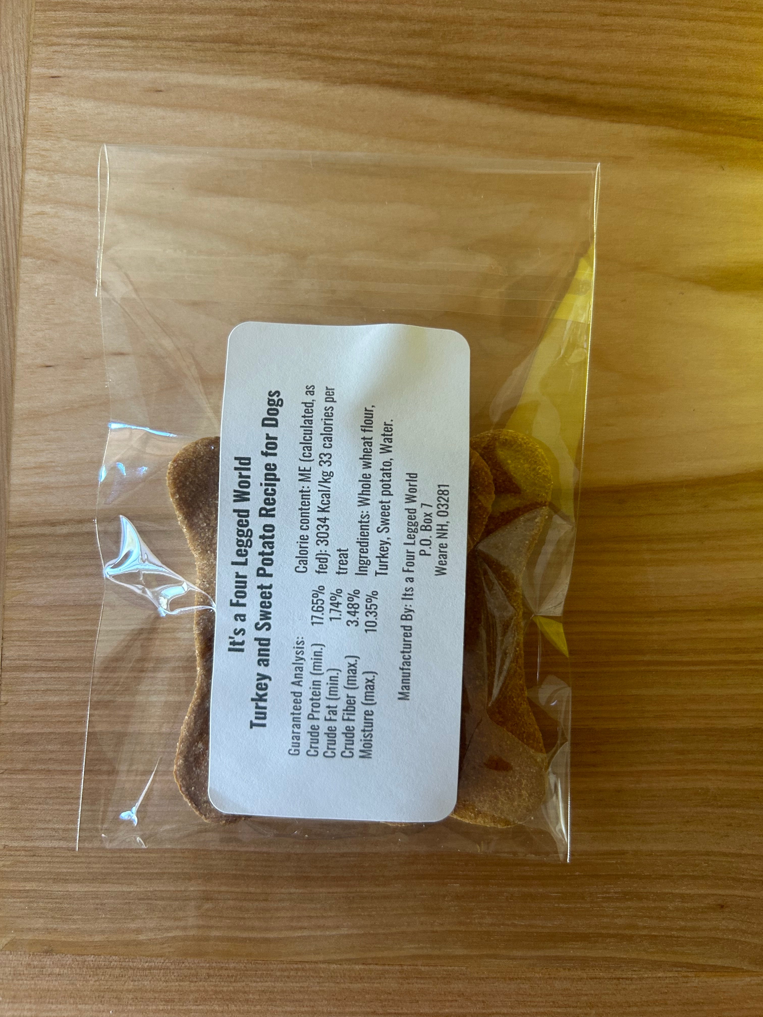 Turkey Sweet Potato Treats - 3 Pack
